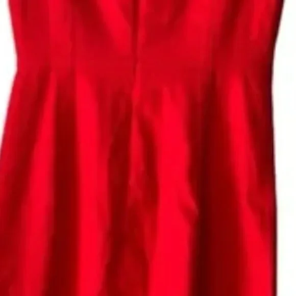 J. Crew High-neck sheath dress in stretch linen blend Red NWT 4P - Picture 5 of 12